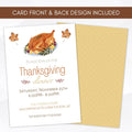 printable thanksgiving feast invitation